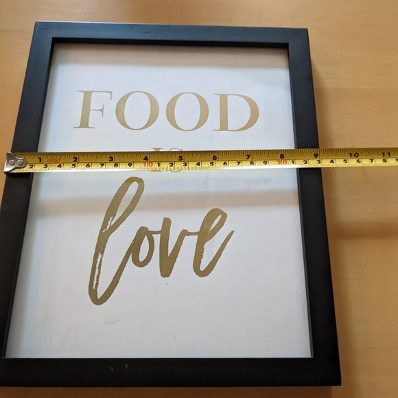 Food is Love framed print - Picture 3 of 4